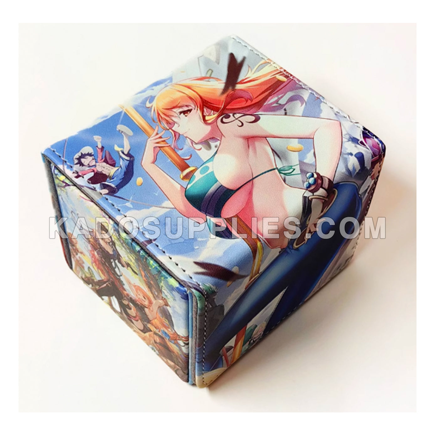 Nami One Piece Straw Hat Pirate PU Leather Deck Box