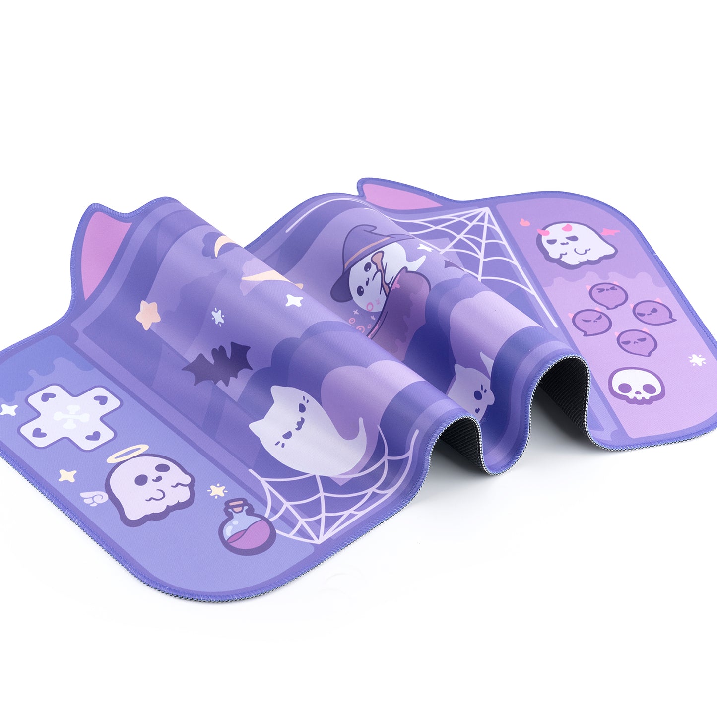 Halloween Ghost Purple Kawaii XL Gaming Mousepad Desk Mat