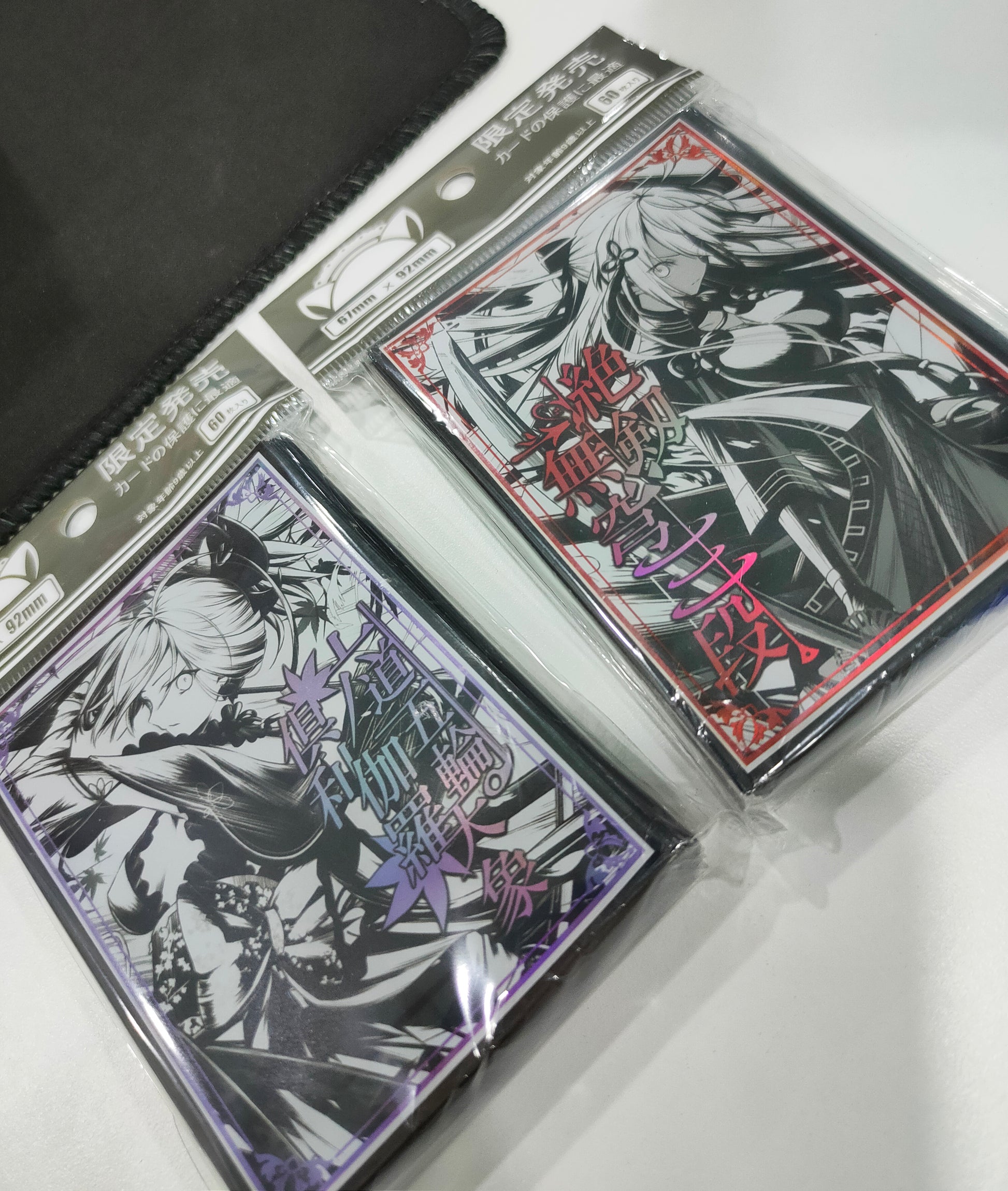 Fate Grand Order Ink Art Alter Ego FGO Holographic Card Sleeves Kado Supplies Fate Grand Order Ink Art Alter Ego FGO Holographic Card Sleeves Kado Supplies