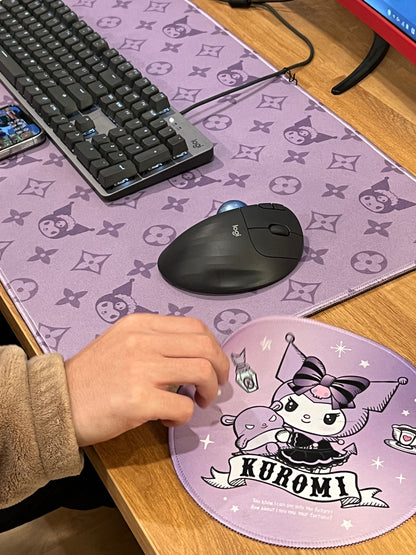 Kuromi Various Designs Kawaii XL Gaming Mousepad Desk Mat