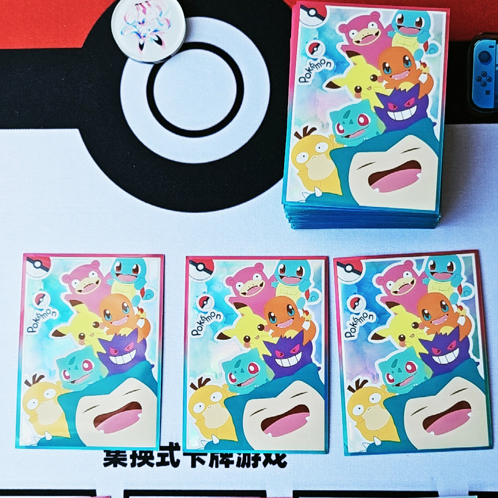 Pokemon Always Together! Holographic Card Sleeves
