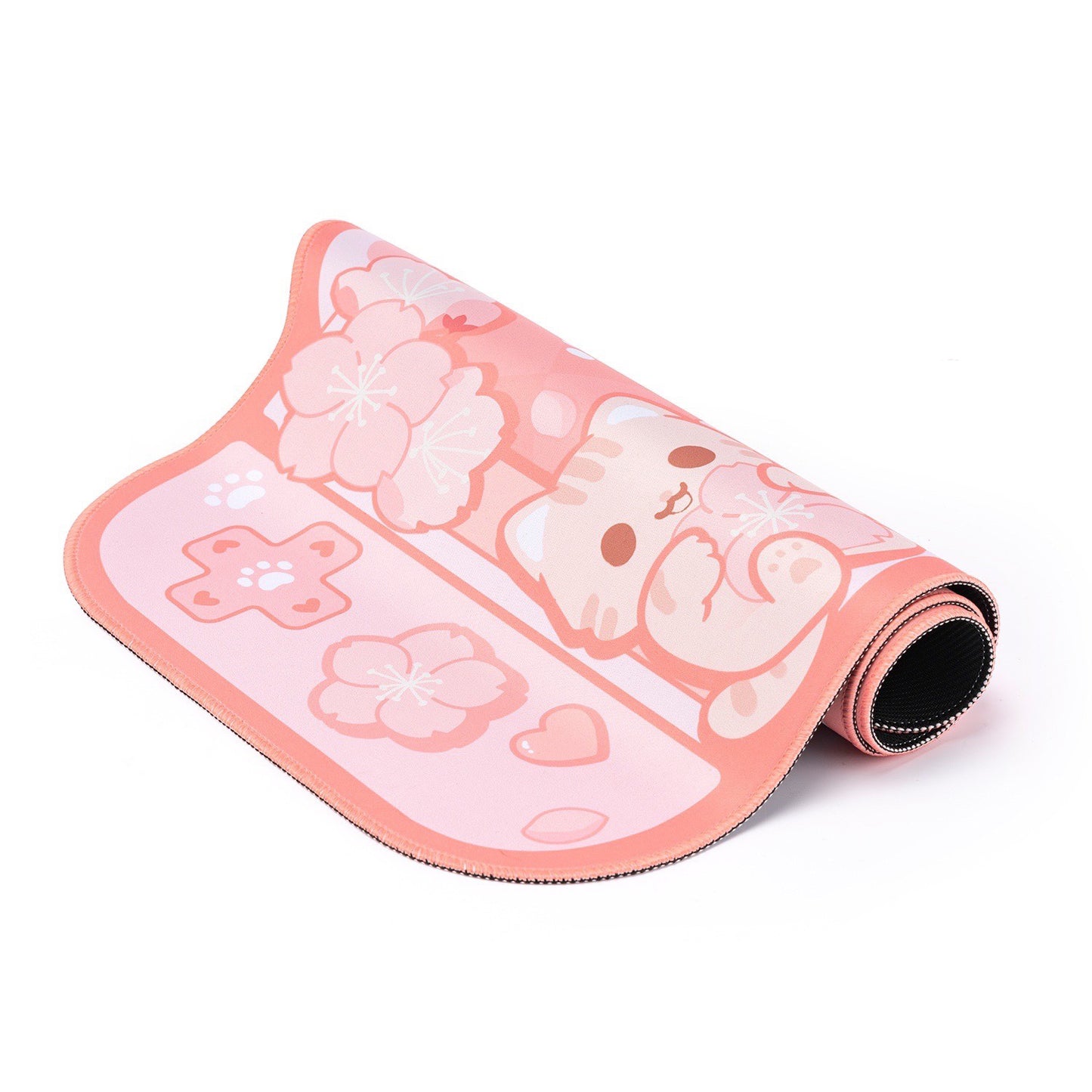 Kawaii Kittens Sakura XL Gaming Mousepad Desk Mat