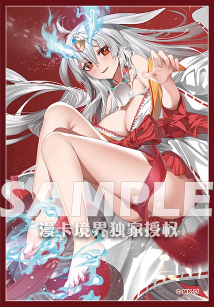 waifu card sleeves mtg Kurikara Divincarnate Yu-Gi-Oh! Waifu Card Sleeves Kado Supplies