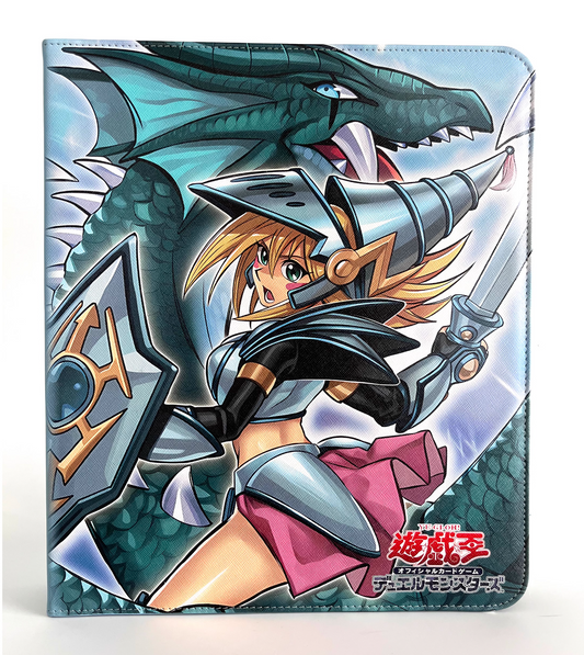 Dark Magician Girl The Dragon Knight 9-Pocket PU Leather Trade Binder