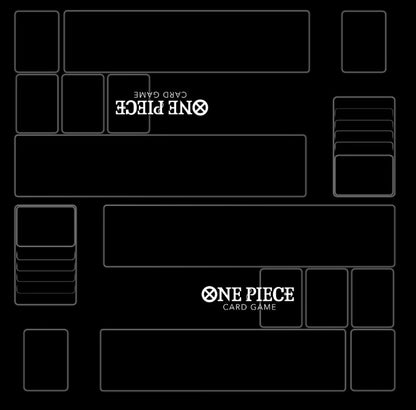 Black & Blank 2-Player Premium Neoprene One Piece Playmat Black & Blank 2-Player Premium Neoprene One Piece Playmat