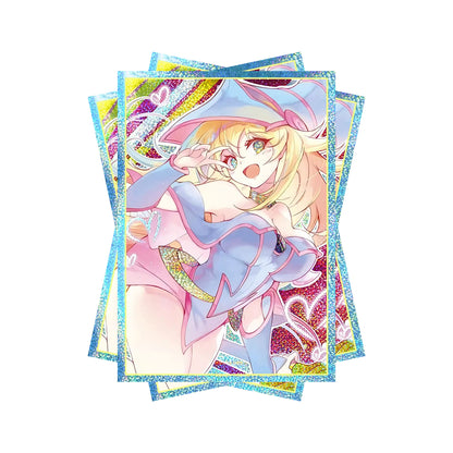 the dark magicians card sleeves Magician Deck Case Card Sleeves Set Dark Magician Girl Yu YGO - Dark Magician Girl