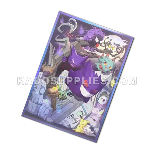 Gengar & Friends Haunting Night Holographic Card Sleeves