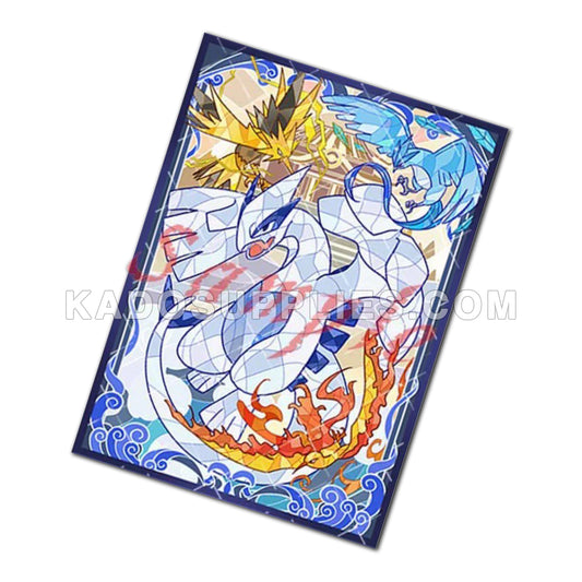 Lugia, Zapdos & Articuno Holographic Card Sleeves