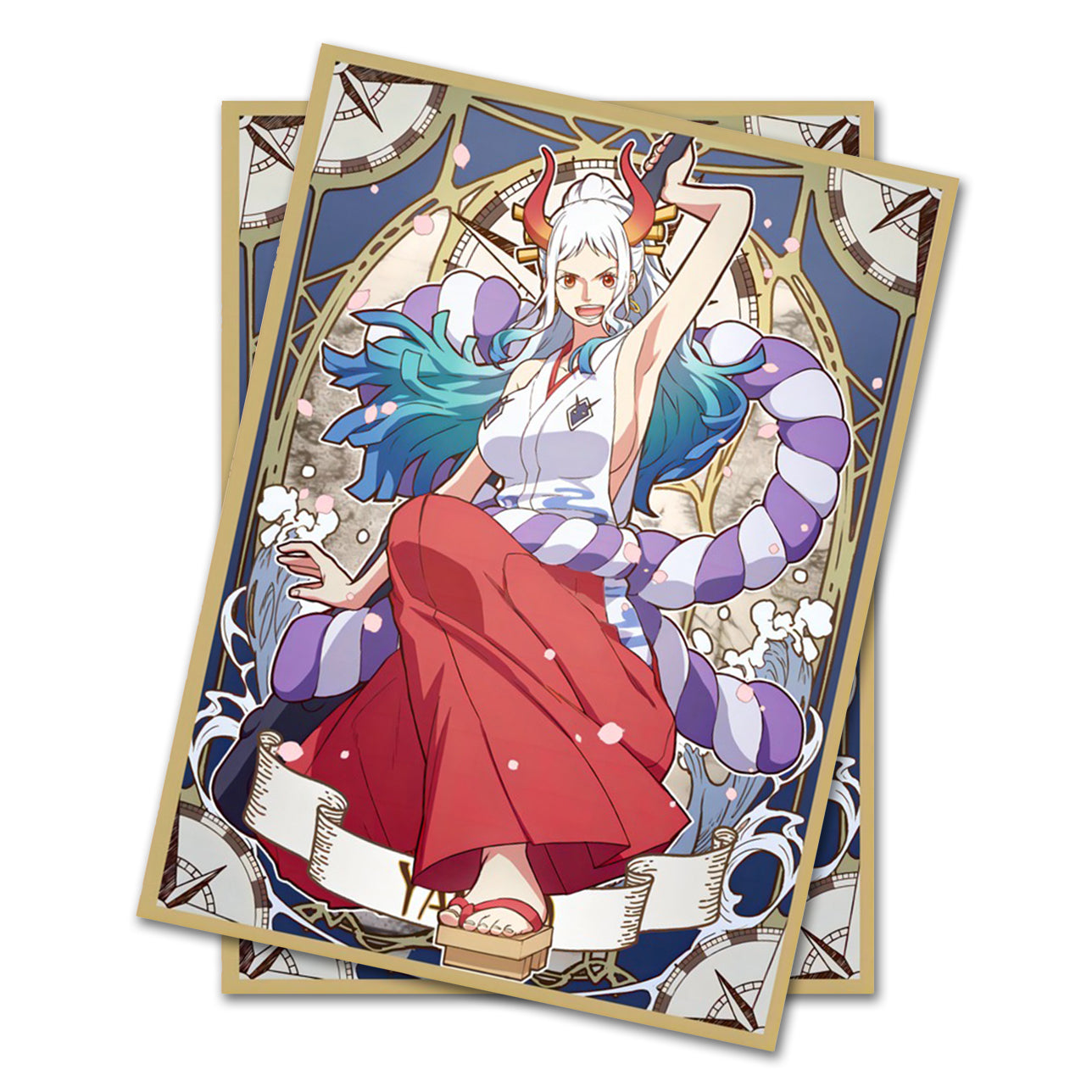 yamato card sleeves ONE PIECE TCG Sleeves: Leader X60pcs have accessory for fans and collectors of the popular One Piece trading card game 60PCS Anime One Piece Perona