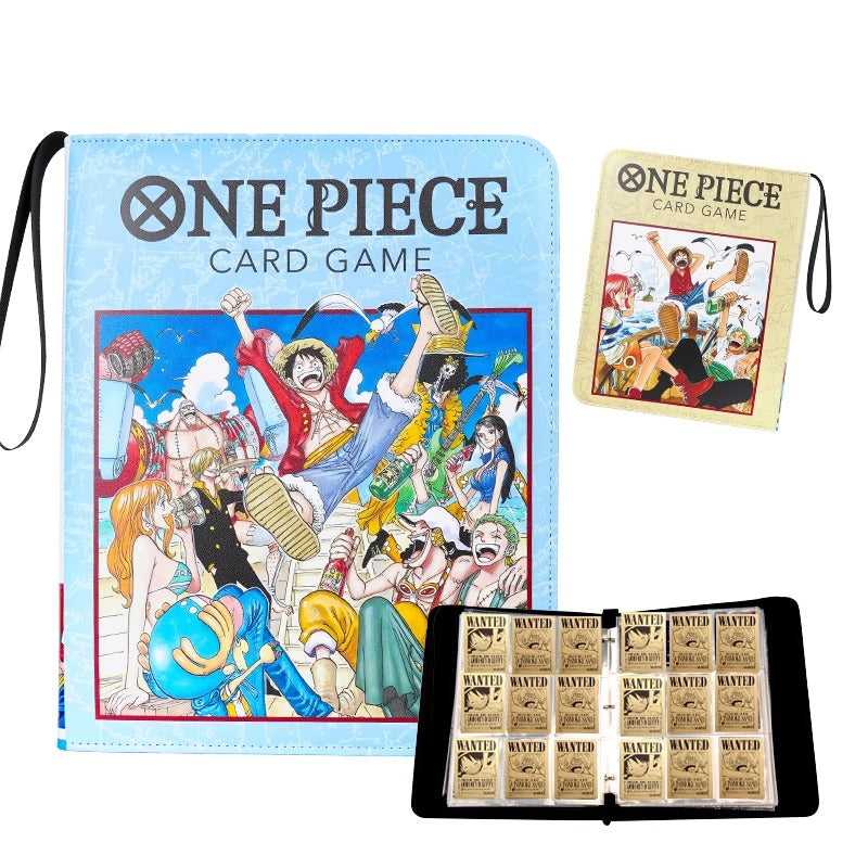 One Piece Card Game Cover Ver.3 Printed PU Leather Trade Binder