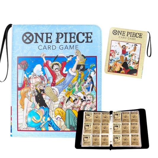 One Piece Card Game Cover Ver.3 Printed PU Leather Trade Binder